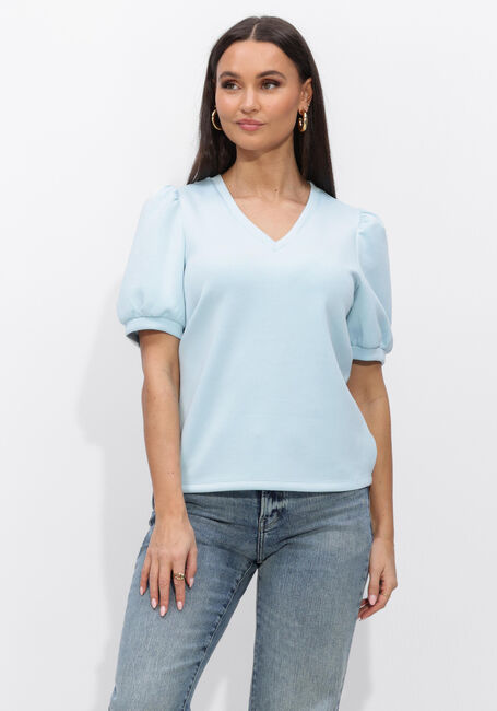 Hellblau OBJECT Top OBJANDREA S/S RE V-NECK TOP - large
