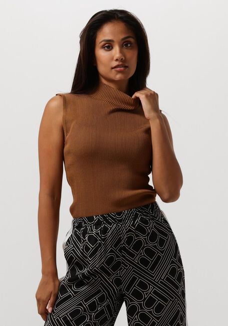 Braune BRUUNS BAZAAR Top RIVERS ADITI KNIT TOP - large