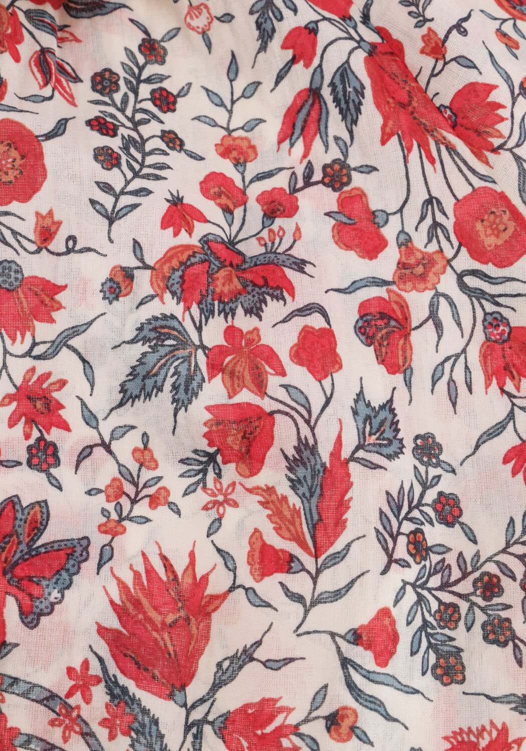 Mehrfarbige/Bunte ANTIK BATIK Blusen ANNIE TEE - large