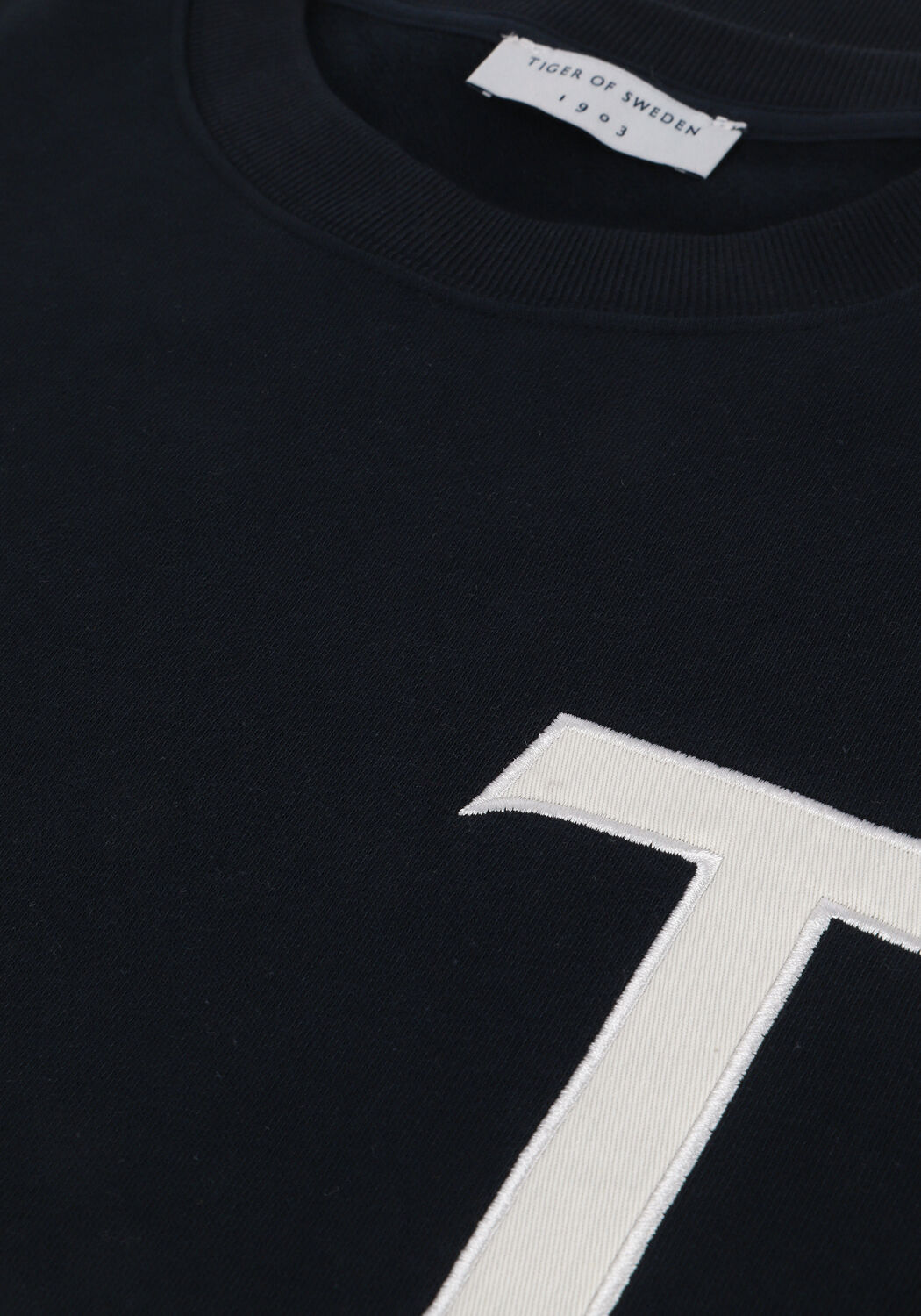 Blaue TIGER OF SWEDEN Sweatshirt EMERSON - large