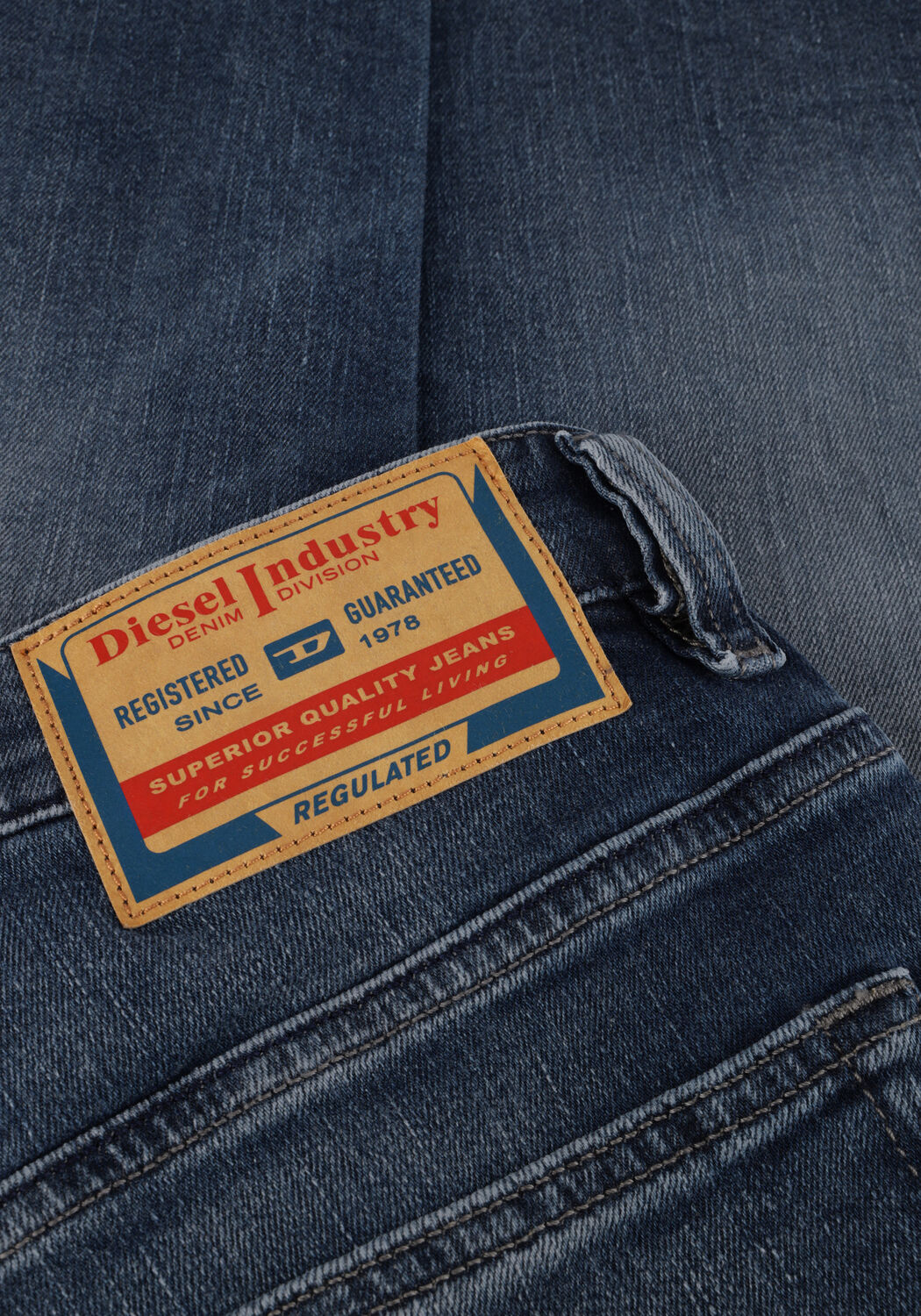 Blaue DIESEL Straight leg jeans 1993 D-VVL - large