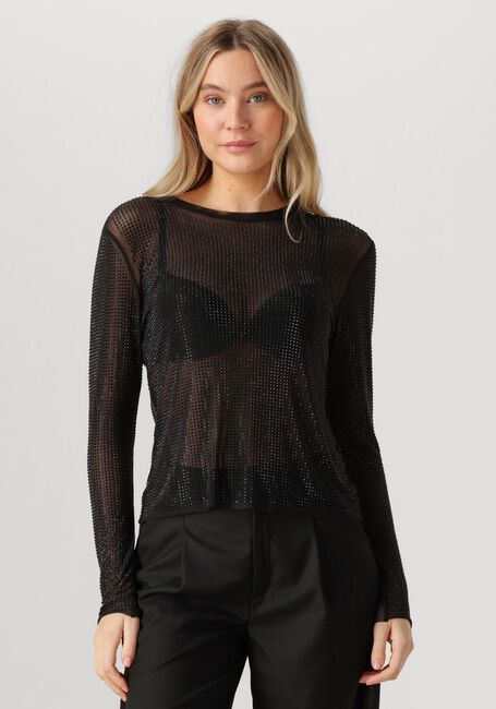 Schwarze GESTUZ Top GZKAREEN TOP - large