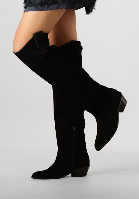 Schwarze ANONYMOUS COPENHAGEN Overknees TRISHA 35 - large