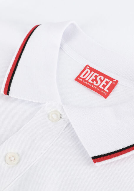 Weiße DIESEL Polo-Shirt T-SMITH-D - large