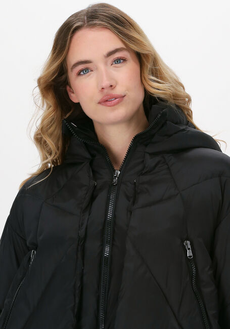 Schwarze CANADIAN Wattierte Jack EUGENIE SHORT SAT - large