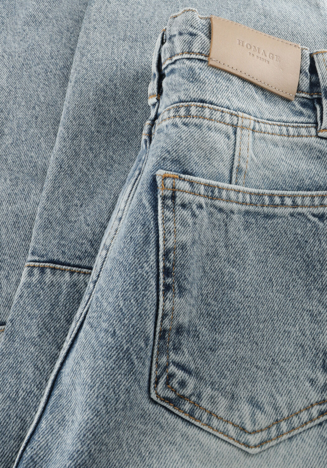 Hellblau HOMAGE Wide jeans AMBER - large