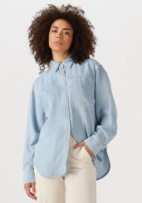 Hellblau SECOND FEMALE Blusen IRVIN DENIM SHIRT - large