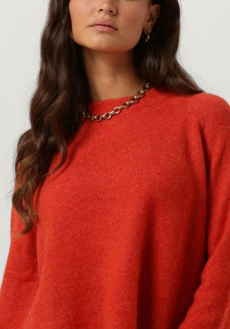 Rote MSCH COPENHAGEN Pullover MSCHLESSINE HOPE PULLOVER - large