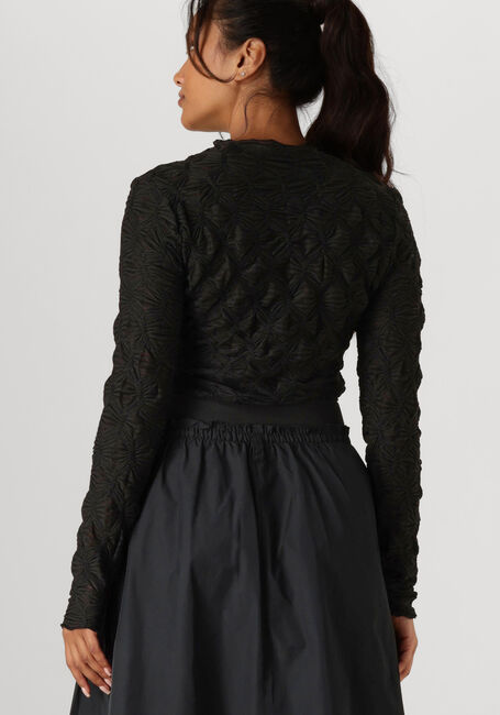 Schwarze SUMMUM Tops & T-shirts TOP SPIDER MESH - large