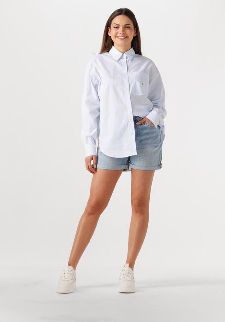 Hellblau CALVIN KLEIN Kurze Hosen MOM SHORT - large