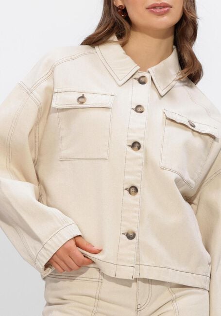 Nicht-gerade weiss ANOTHER LABEL Jack ALENORA NATURAL DENIM JACKET - large