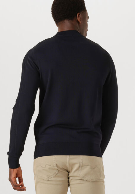 Schwarze GENTI Pullover TURTLE LS - large
