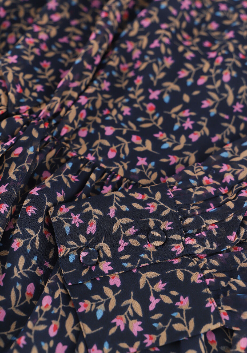 Mehrfarbige/Bunte Y.A.S. Minikleid YASSELMIA LS DRESS S - large