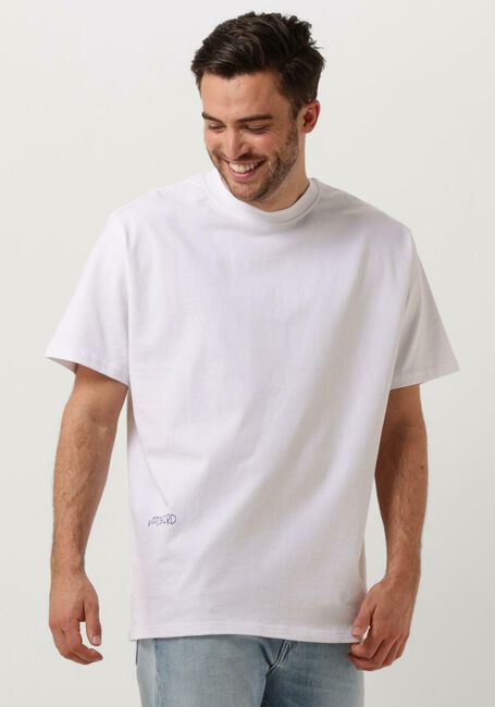 Weiße WOODBIRD T-shirt WBBAINE VASE TEE - large