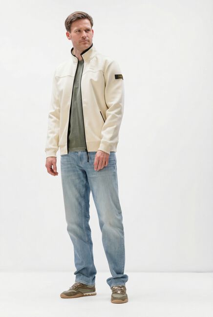 Beige PME LEGEND Strickjacke INTERLOCK SWEAT - large