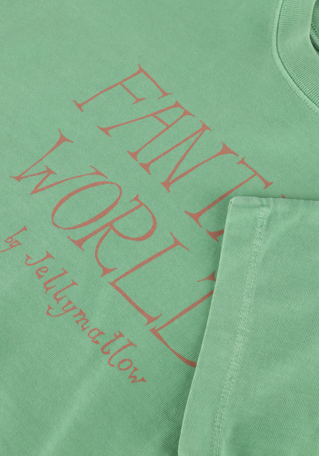 Minze Jelly Mallow T-shirt FANTASY WORLD CROPPED T-SHIRT - large