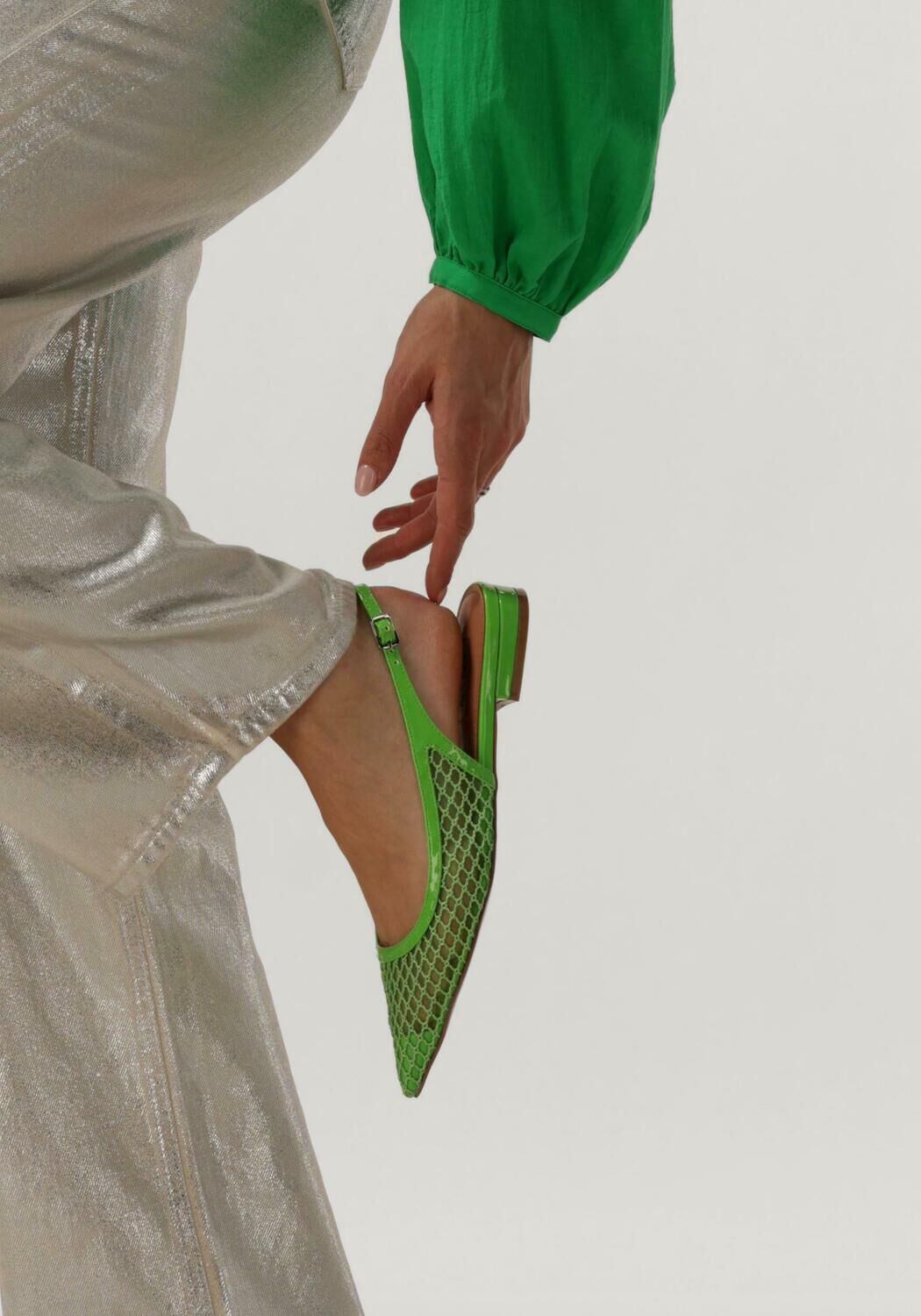 Gr&uuml;ne BIBI LOU Slingbacks 616Z78VK - large