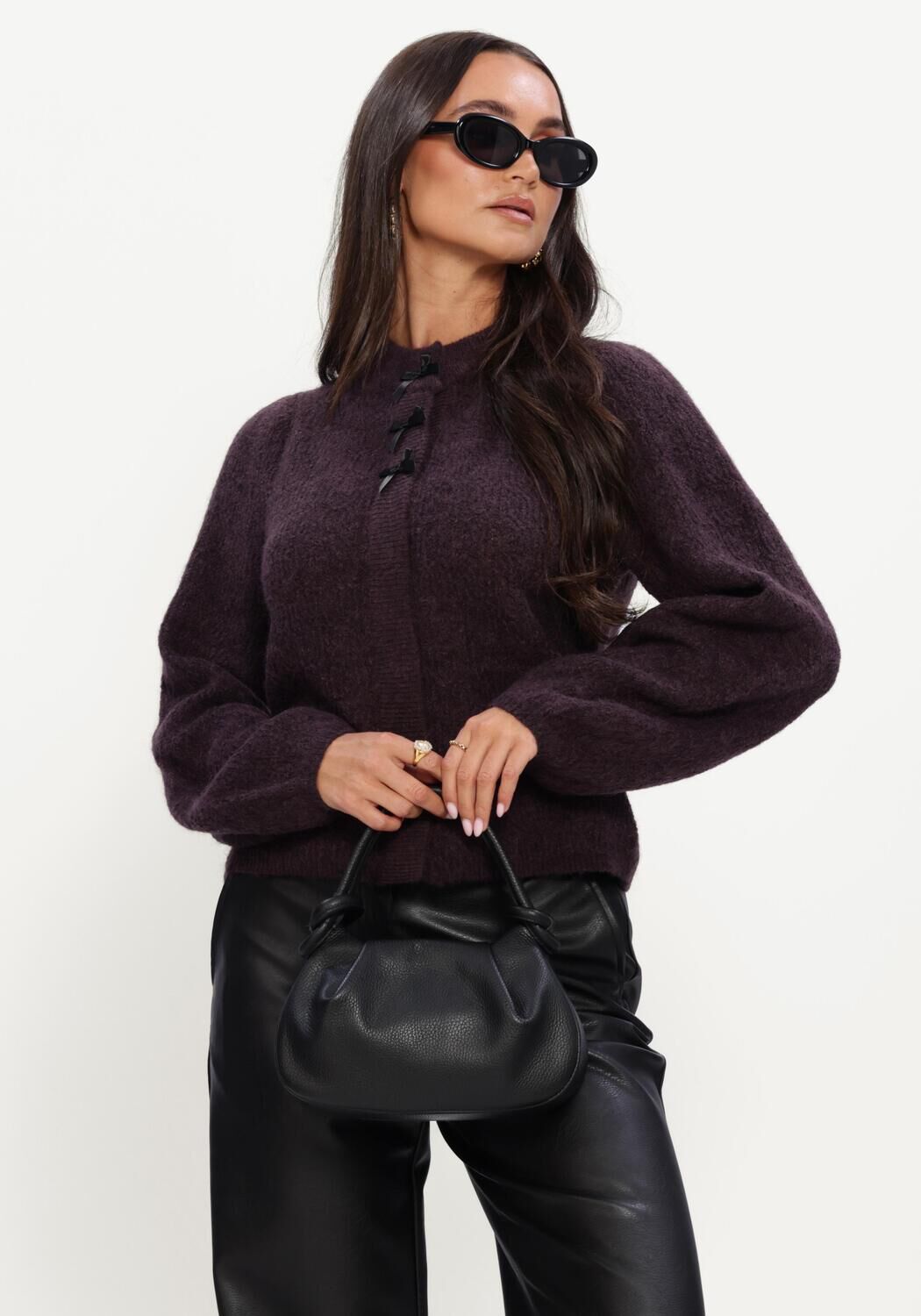 Lilane Y.A.S. Strickjacke YASBONSO LS KNIT CARDIGAN - large