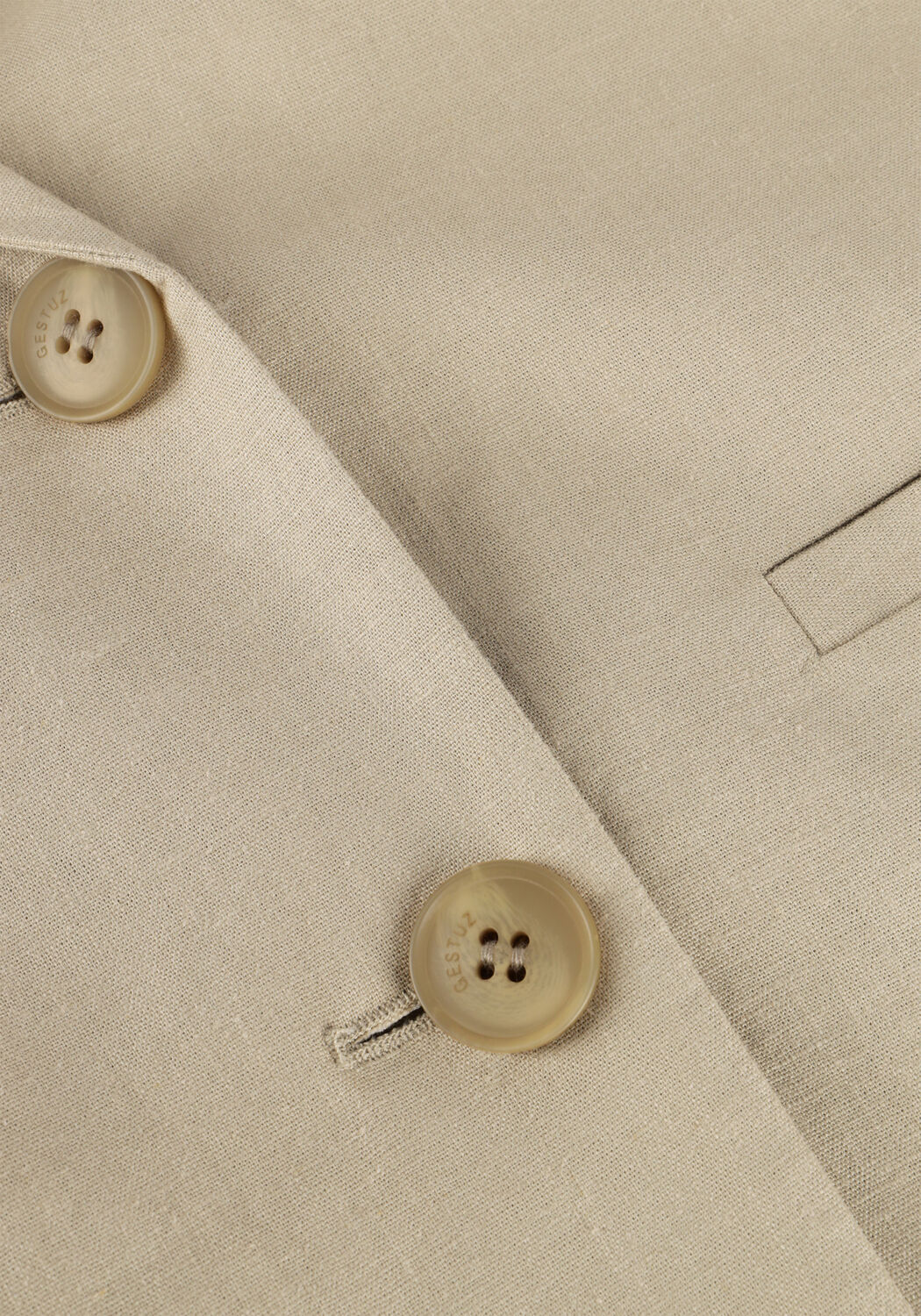 Gr&uuml;ne GESTUZ Blazer GZIZZA LINEN BLAZER - large