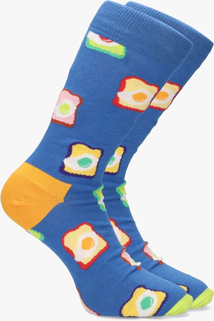 Blaue HAPPY SOCKS Socken TOAST - large