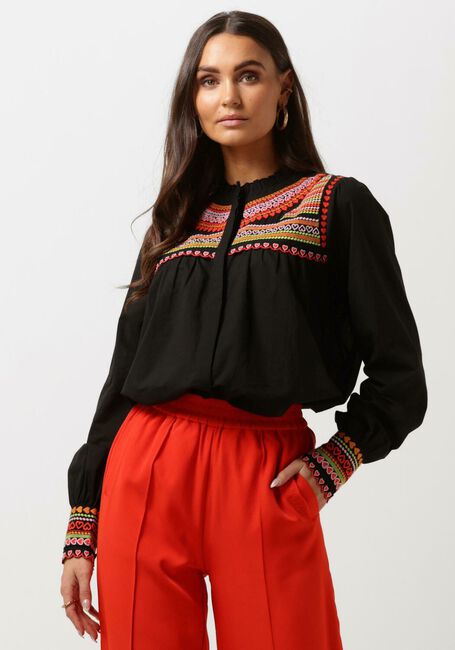 Schwarze HARPER & YVE Blusen YASMIN-LS - large
