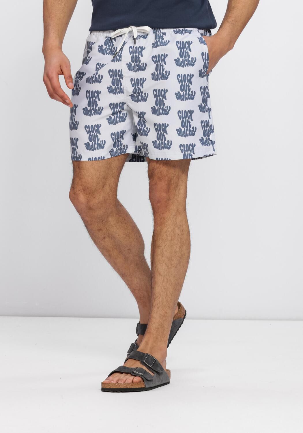 Blaue RESTER&Ouml;DS Badehosen WILLY SWIM SHORTS - large
