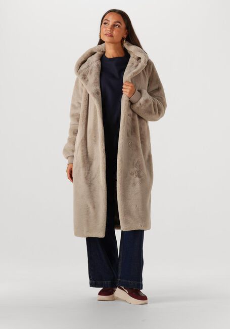 Taupe MOSCOW Teddy-Jacke 08-08-NADJANA-3 - large