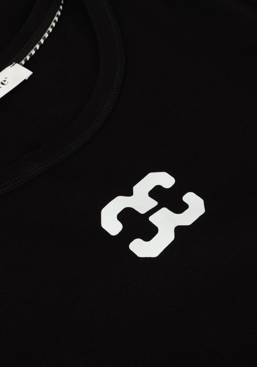 Schwarze CO'COUTURE Top GRANNY LOGO TEE - large