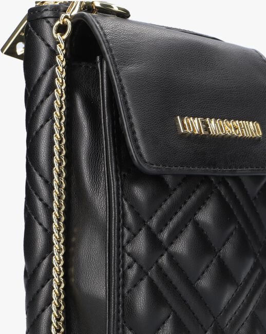 Schwarze LOVE MOSCHINO Portemonnaie BASIC QUILTED SLG 5630 - large