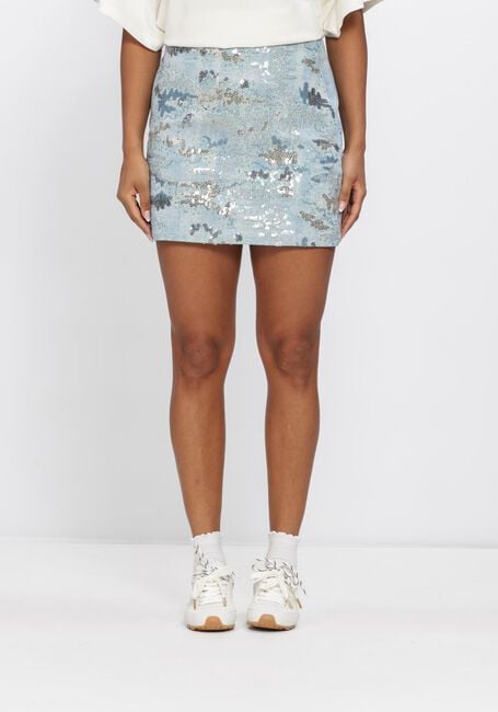 Hellblau MOVES Minirock SAYLOR SKIRT 4615 - large