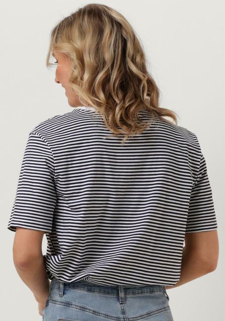 Blaue MSCH COPENHAGEN T-shirt MSCHHADREA TEE STP - large