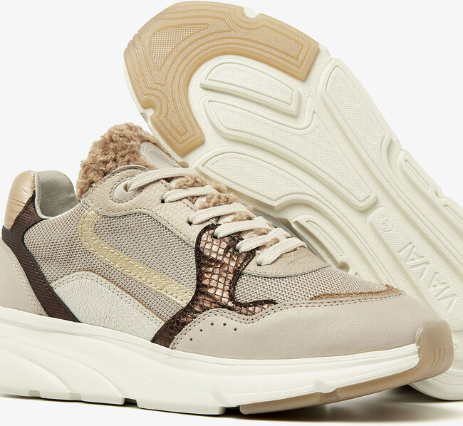 Beige VIA VAI Sneaker Low VIC CELIA - large