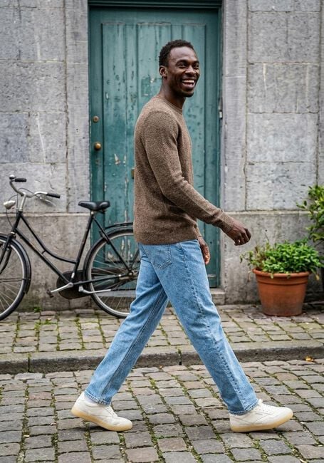 Blaue SELECTED MEN Straight leg jeans SLH196-STRAIGHT BEN KORI JEANS NOOS - large