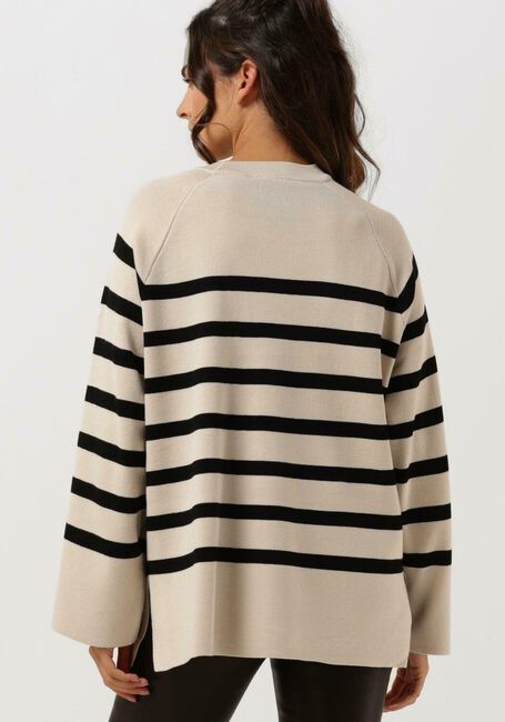 Beige OBJECT Pullover OBJESTER LS KNIT TOP - large