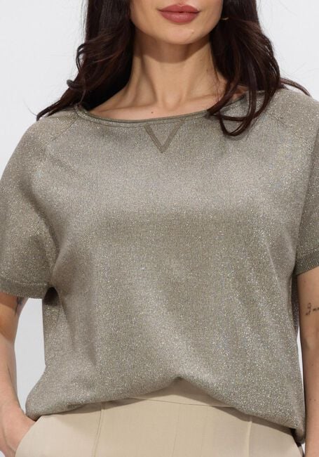 Bronzefarbene NUKUS Top ANITA TOP LUREX - large