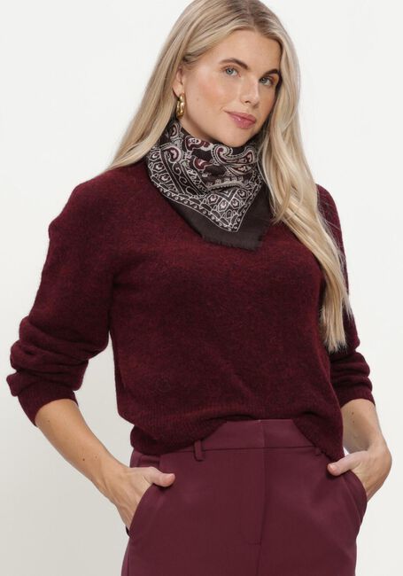 Bordeaux Y.A.S. Pullover YASJOHI LS WOOL BLEND PULLOVER - large