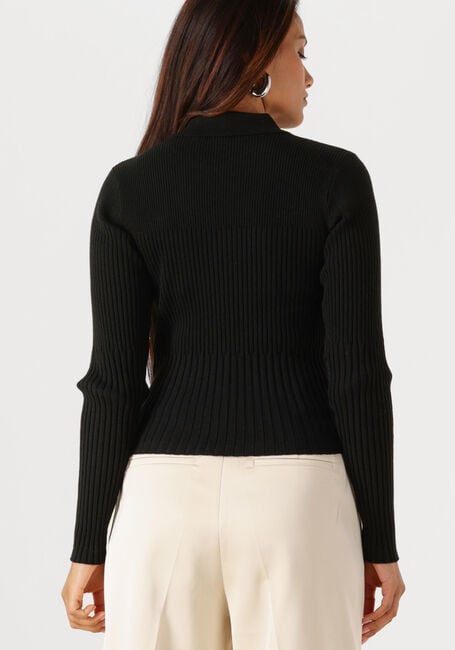 Schwarze SECOND FEMALE Pullover JET KNIT CARDIGAN - large