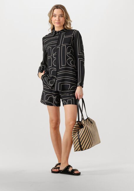 Schwarze MY ESSENTIAL WARDROBE Blusen KELLYMW SHIRT - large