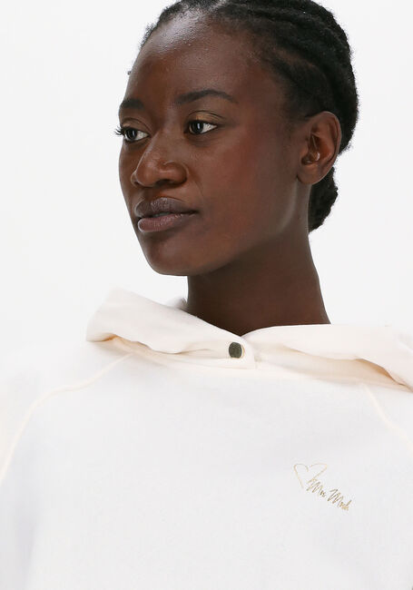 Ecru MOS MOSH Sweatshirt KASH GLAM HOODIE SWEATSHIRT - large