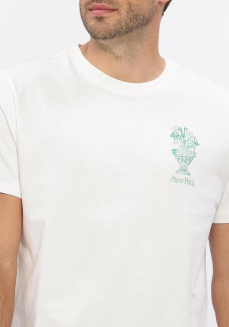 Wei&szlig;e PURE PATH T-shirt EMBROIDERED VASE T-SHIRT - large