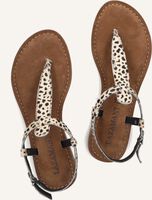 Beige LAZAMANI Flache Sandalen 75.611 Beige LAZAMANI Flache Sandalen 75.611 - medium