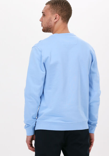 Blaue CRUYFF Sweatshirt EDUARDO CREWNECK - LOOPBACK GARMENT DYE - large