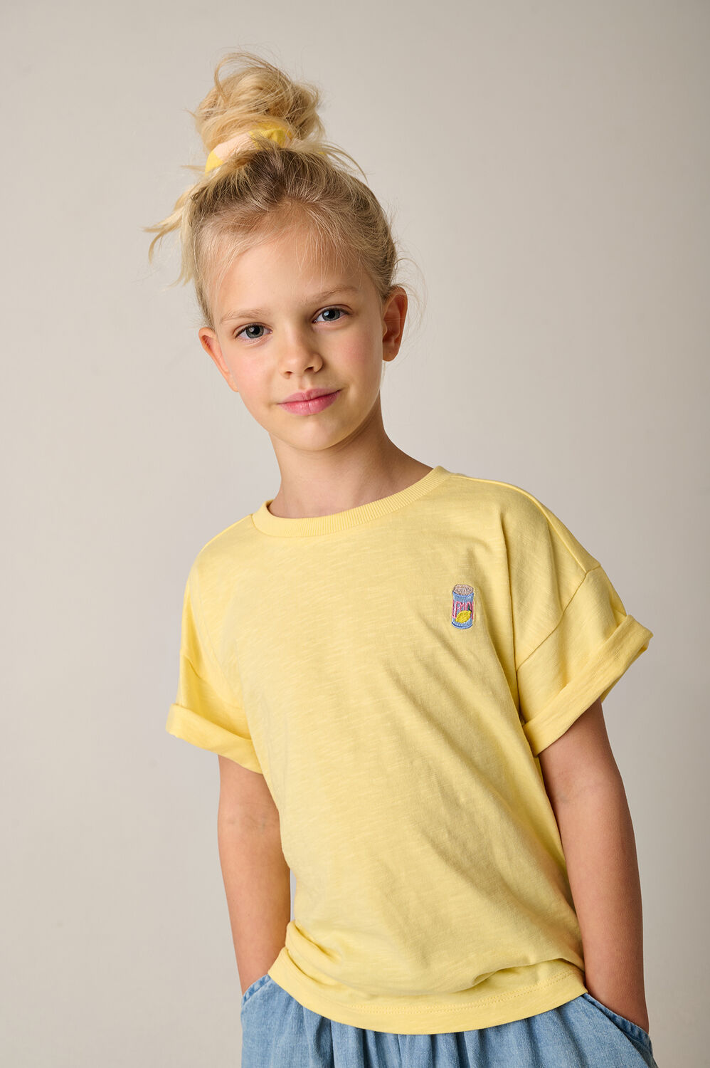 Gelbe TUMBLE 'N DRY T-shirt LEMONS - large