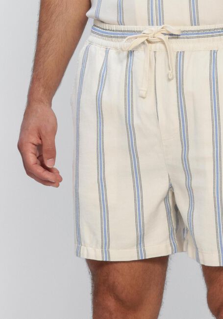 Ecru LES DEUX Kurze Hose LAWSON STRIPE SHORTS - large