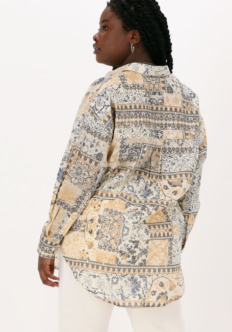 Camelfarbene MES DEMOISELLES Blusen CANA SHIRT - large