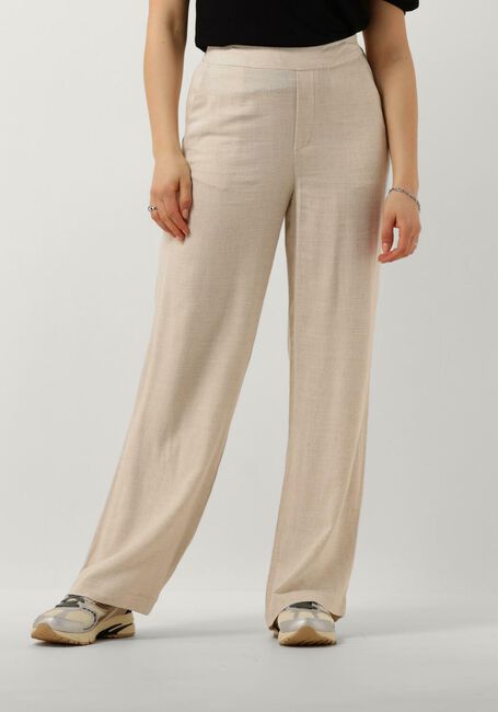 Sand OBJECT Hose OBJSANNE ALINE WIDE PANT - large