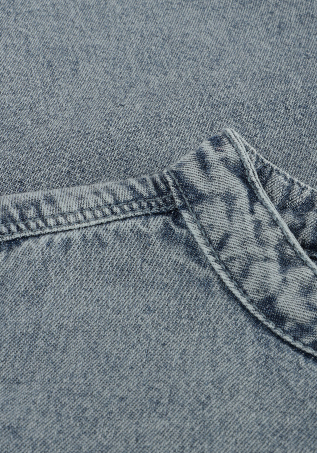 Blaue LIL' ATELIER Overshirts NMMTAYA LS LOOSE DNM SHIRT - large