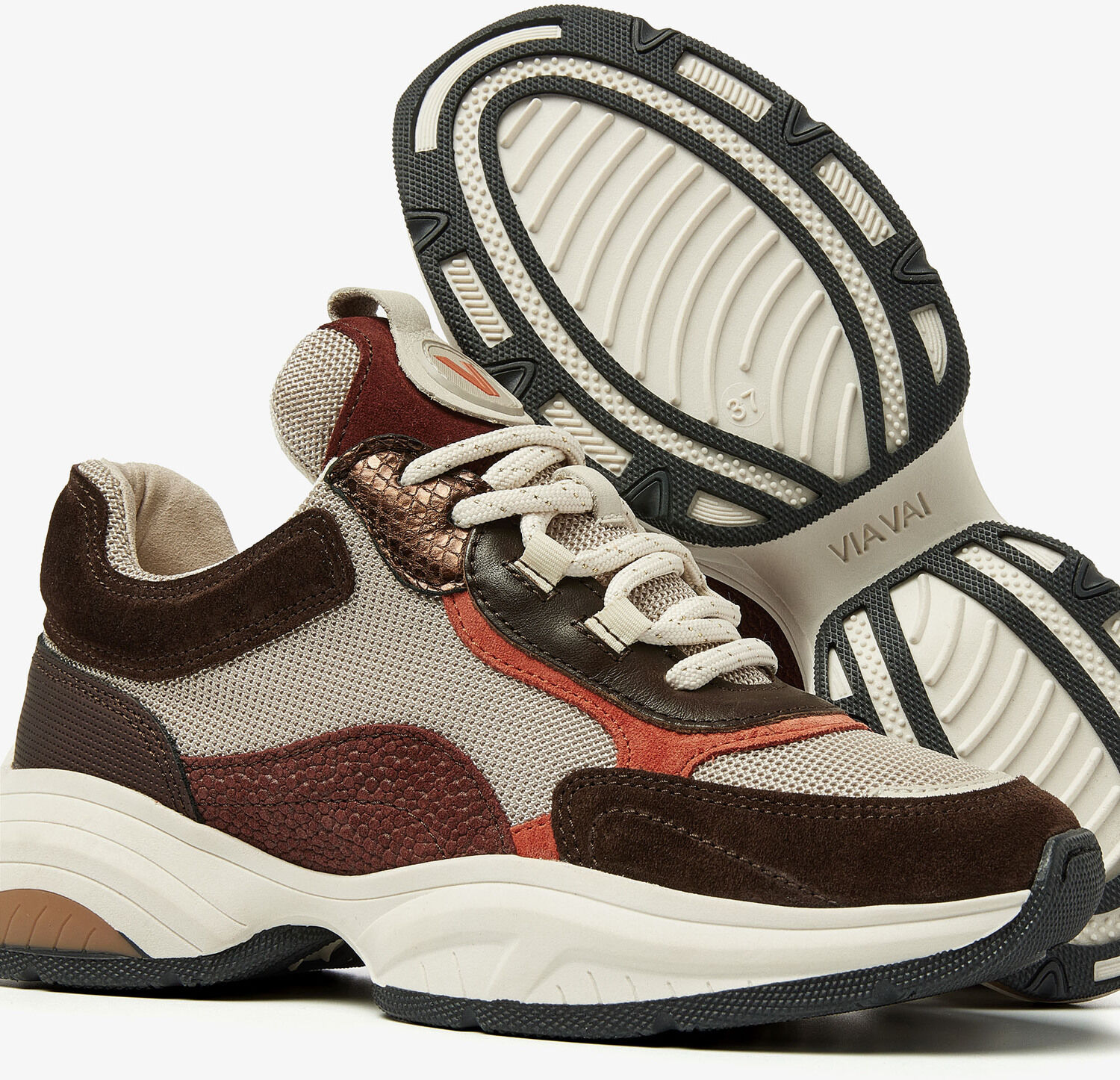 Rote VIA VAI Sneaker Low PEPPER FIN - large