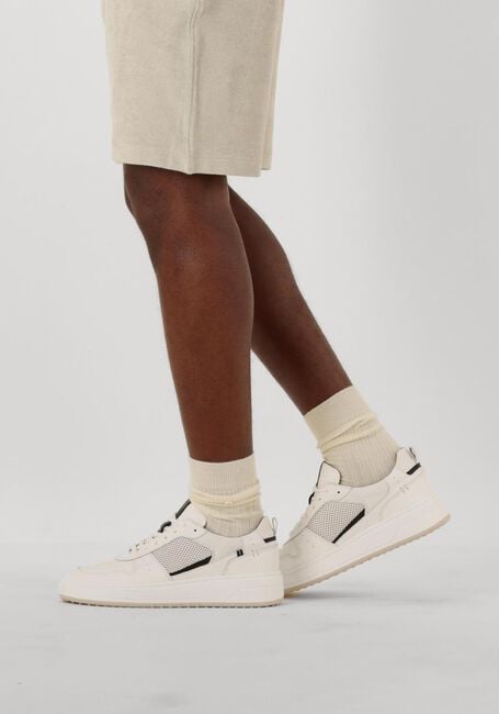 Weiße CLAY Sneaker Low ABEL-12 - large