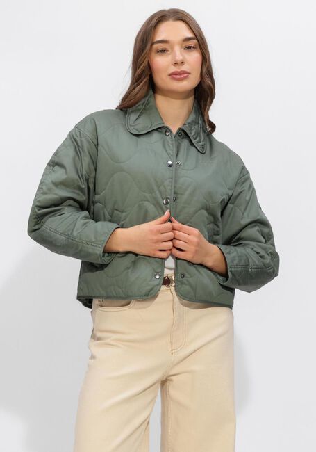Olive MSCH COPENHAGEN Wattierte Jack MSCHCHISTA JACKET - large